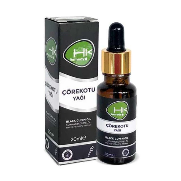 HK Remedy Çörekotu Yağı 20 ml