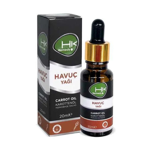 HK Remedy Havuç Yağı 20 ml