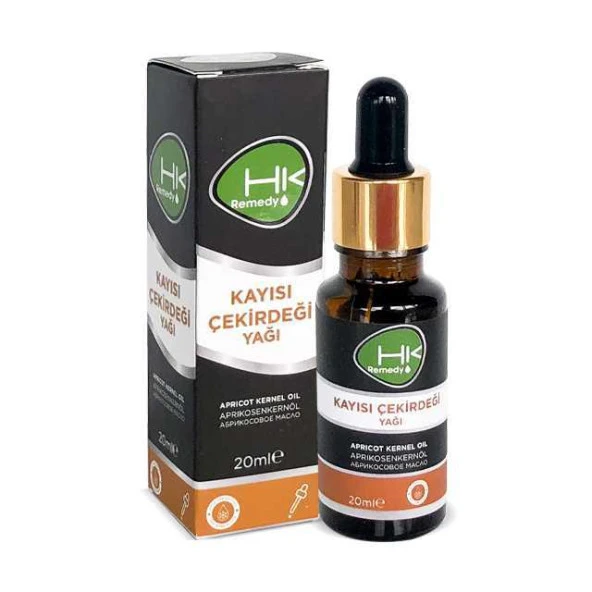 HK Remedy Kayısı Çekirdeği Yağı 20 ml