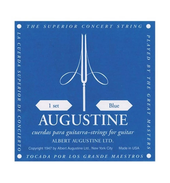 Augustine Blue Set Klasik Gitar Teli 650437 - 1