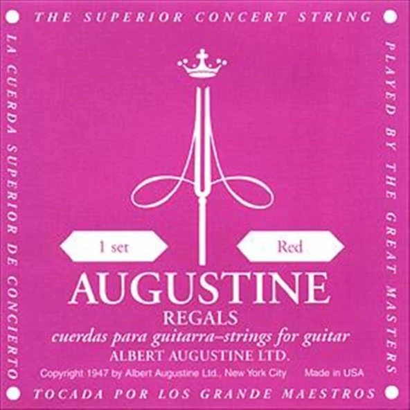 Augunstine Regals Red Set Klasik Gitar Teli 650527