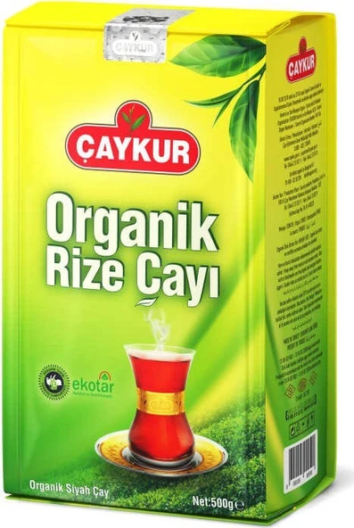 Çaykur Organik Rize Siyah Dökme Çay 2 x 500 G - 1