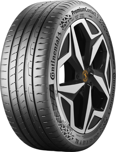 Contınental 225/45R17 91V FR PremiumContact 7 Oto Yaz Lastiği (Üretim Yılı: 2024)