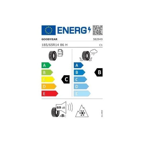 Goodyear 185/65R14 86H Eagle Sport 4Seasons Oto Yaz Lastiği (Üretim Yılı: 2024)
