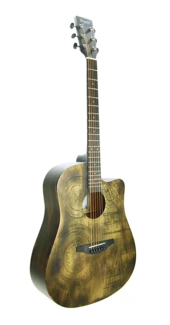 Akustik Gitar Segovıa Otantik Kahve Sga41br