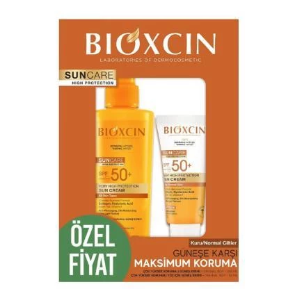 Bioxcin Suncare Kuru ve Normal Ciltler İçin Sprey 200 ml + Krem 50 ml