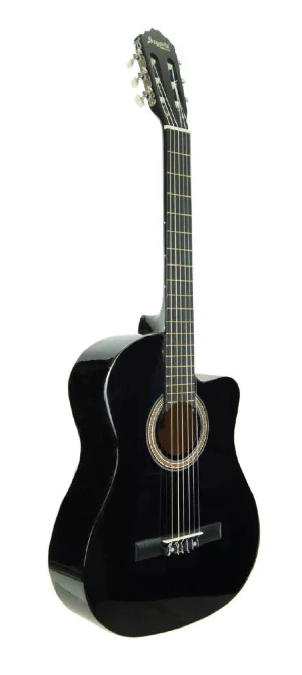 Gitar Klasik Segovia Cutaway Siyah Sgc1501bk