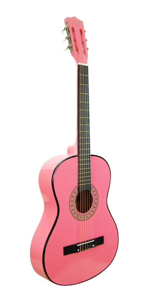 Klasik Gitar Öğrenci Pembe Sesenta Ssc38pnk