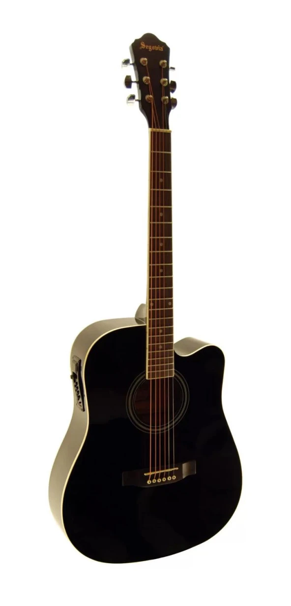 Elektro Akustik Gitar Segovia Sga41eQ4bk