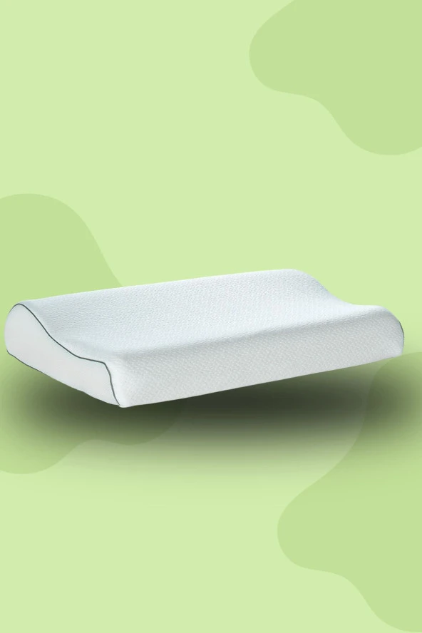 NOA YATAK Visco Ortopedik, Boyun Destekli Yastık 60x40x10 Brn14 - Resim 2