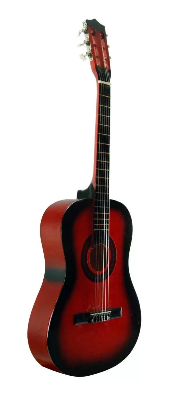 Klasik Gitar Sesenta Kırmızı Ssc50rb Kılıf Hediyeli
