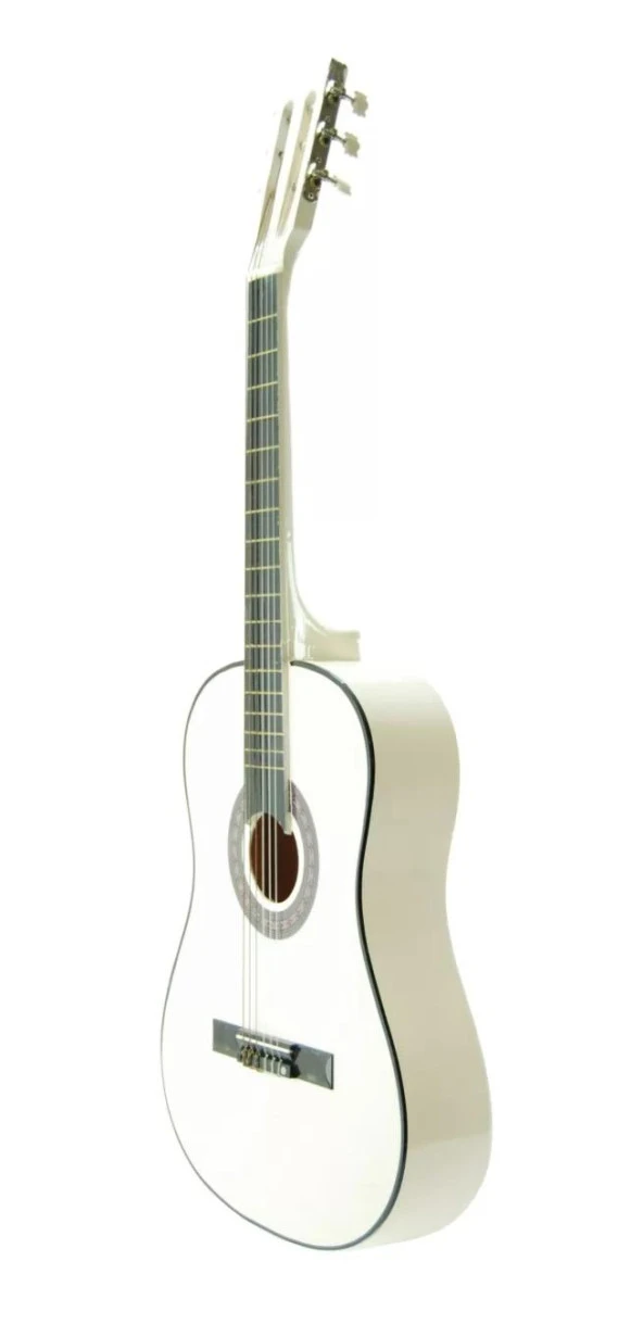 Klasik Gitar Sesenta Beyaz Ssc50wh Kılıf Hediyeli - 5
