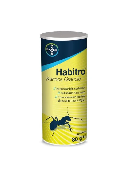 Bayer Habitro Karınca Granülü 80 gr