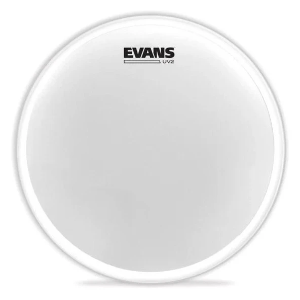 Evans B12uv2 Deri 12  Uv2 Tom Ve Trampet Kumlu Beyaz Çift Kat