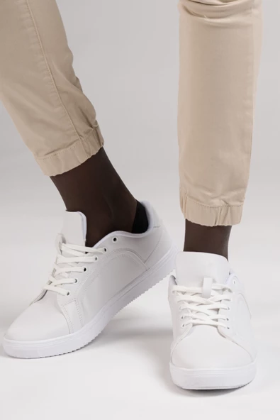 FBI Jeans Dar Ve Lastikli Paça Beli İplikli Kanvas Kumaş Slimfit Jogger Pantolon - 10