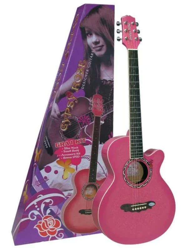 Valencıa Gra1kcpk Akustik Gitar Gypsy Rose Set (gıgbag, Strap, Stıck