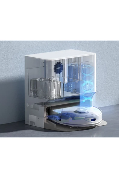 Lydsto W2 Edge 12.000 Pa Paspas Kaldıran Akıllı Robot Süpürge - Resim 4