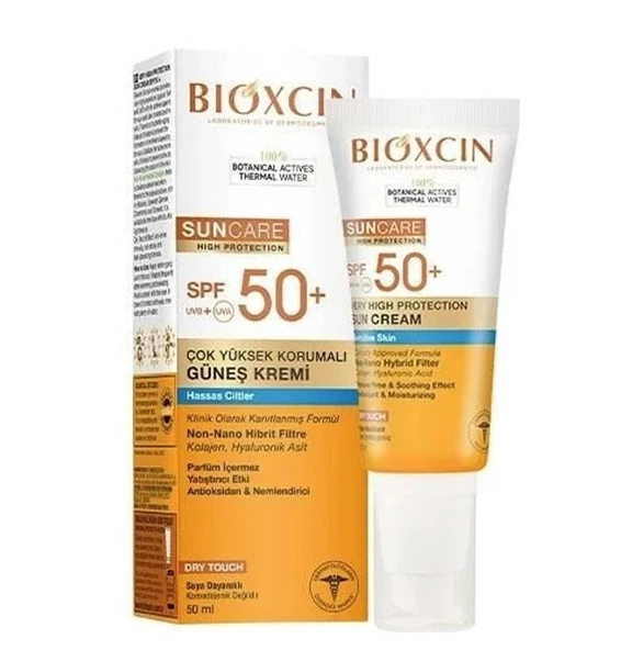 Bioxcin Sun Care Çok Yüksek Korumalı Hassas Ciltler Için Güneş Kremi Spf 50+ 50 ml