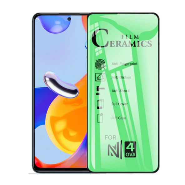 Xiaomi Redmi Note 11 Pro Ekran Koruyucu 9D Seramik Nano Tam Kaplayan