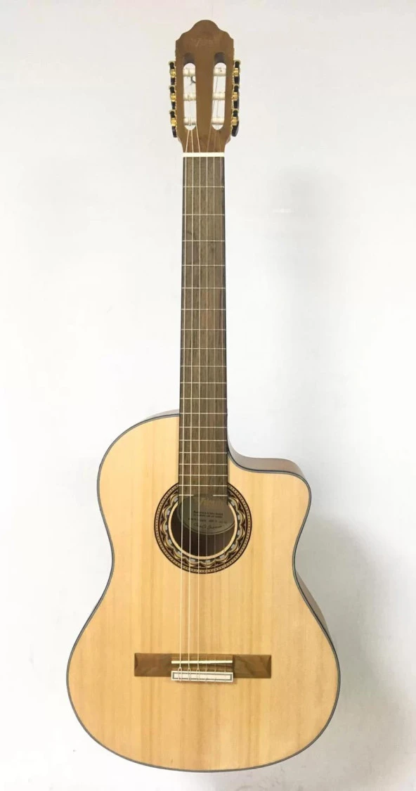 Valencıa Vc304ce Elektro Klasik Gitar, Cutaway, 4/4, Naturel Mat,