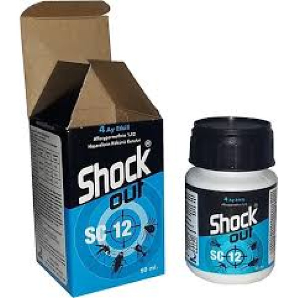 Shock Out 50cc sivrisinek kene  haşere ilacı - 1