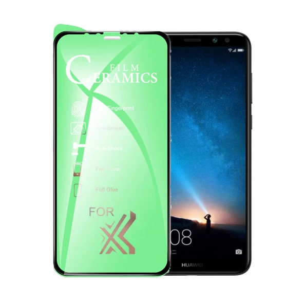Huawei Mate 10 Lite 9D Seramik Nano Ekran Koruyucu Kırılmaz Cam - 2