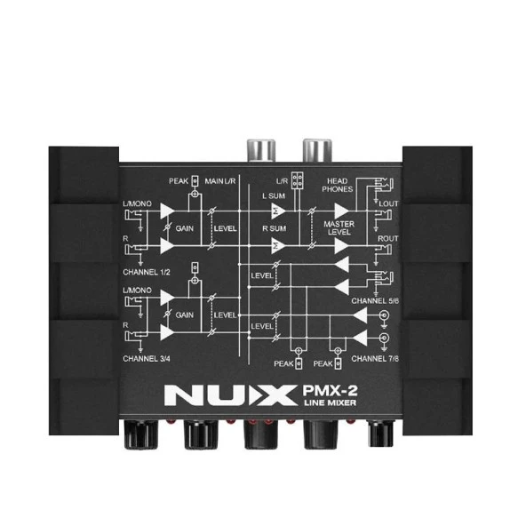 Nux Pmx-2u Ses Kartı +mixer - 2