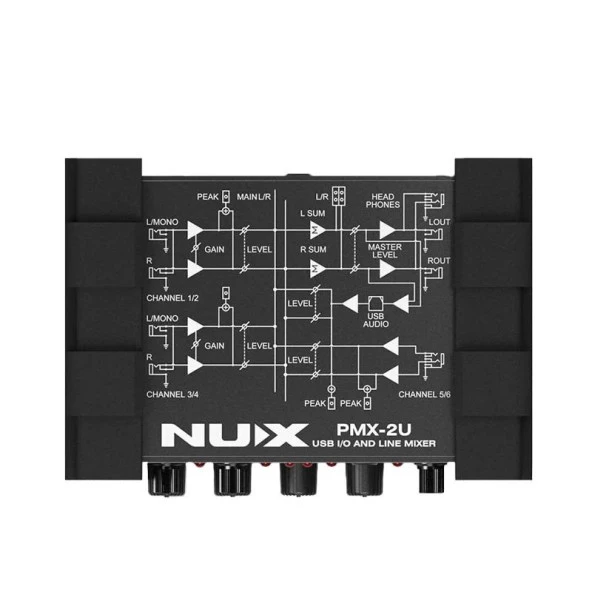 Nux Pmx-2u Ses Kartı +mixer - 4