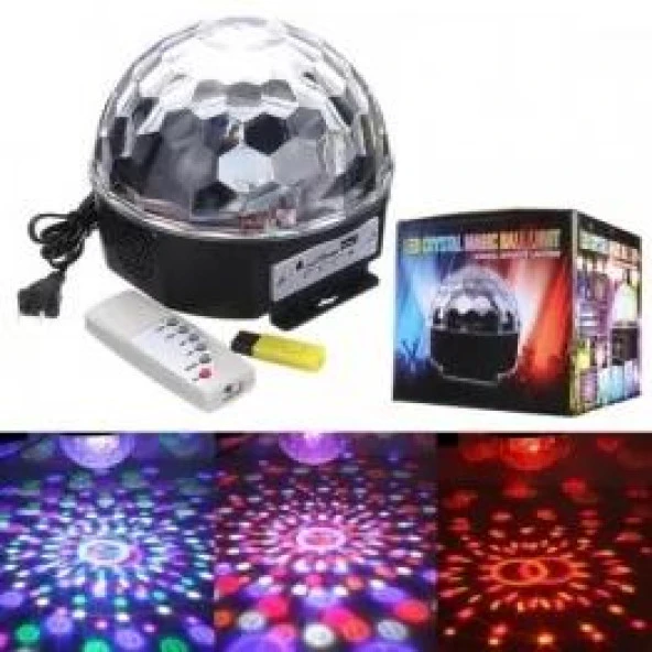 Led Magiclight Dl-107usb  Crystal Küre