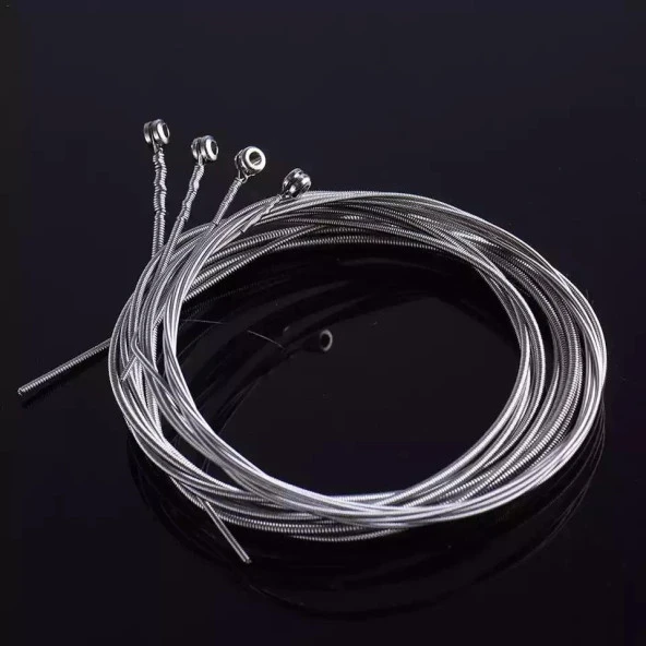 Orphee Deb-9x 4tel 045  Bas Gitar Gümüş Kaplama Takım Tel - 3