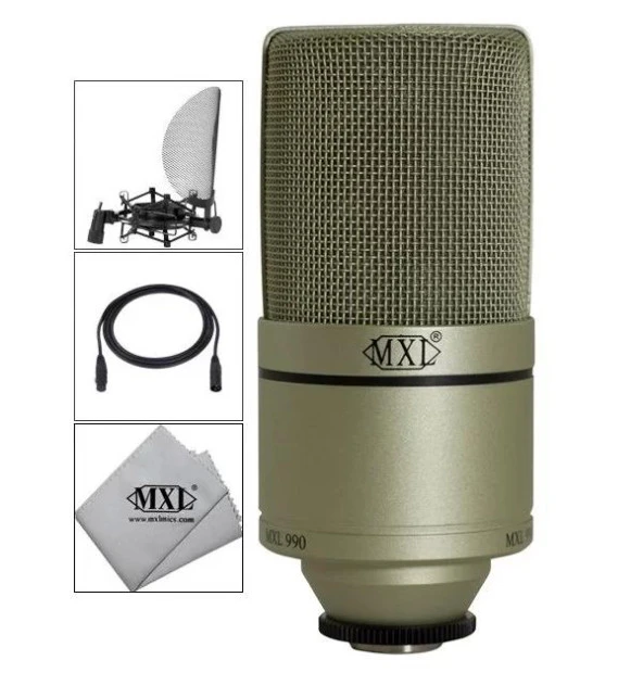 Mxl Microphones 990 Complete Bundle - 3