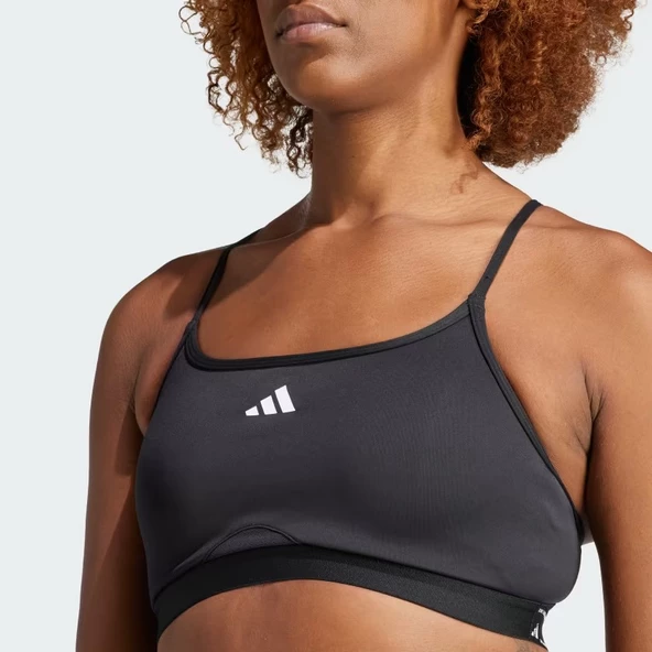 Adidas IQ3388 Aerct Ls Bra Kadın Sporcu Sütyeni - 5