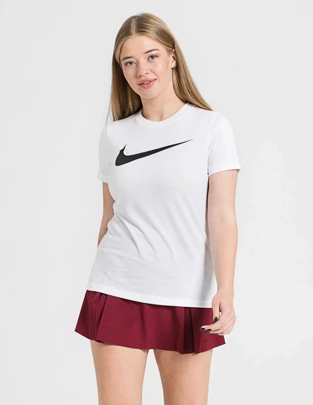 Nike CW6967-100 W Df Park20 SS Tee Hbr Kadın Spor Tişört