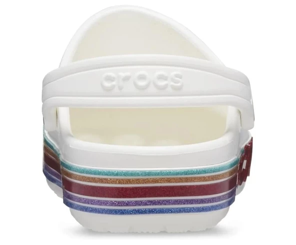 Crocs 209730-100 Bayaband Rainbow Glitter Clg K Çocuk Sandalet - 6