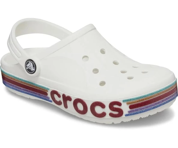 Crocs 209730-100 Bayaband Rainbow Glitter Clg K Çocuk Sandalet - 5
