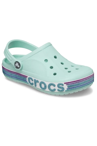Crocs 209730-4SS Bayaband Rainbow Glitter Clg K Çocuk Sandalet - Resim 2