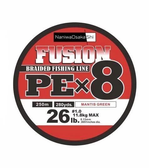 Naniwa Osaka Shi Fusion 8X PE Braided Fishing Line 135m İp Misina