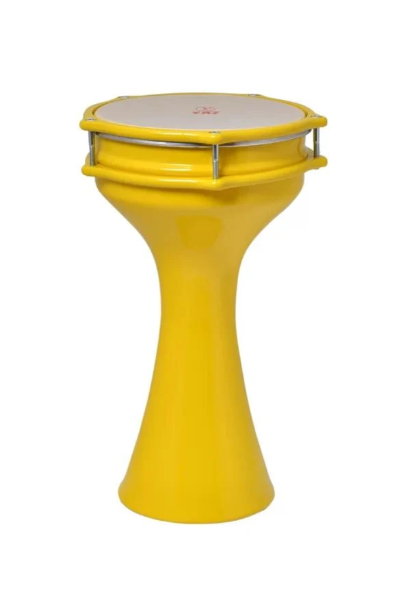 Saz 810d-yl Alüminyum Darbuka Statik Sarı 20cm