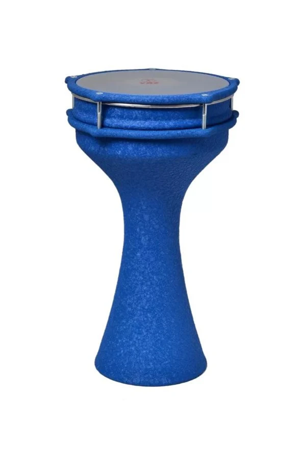 Saz 840a-bl Alüminyum Darbuka Krokodil Mavi 20cm