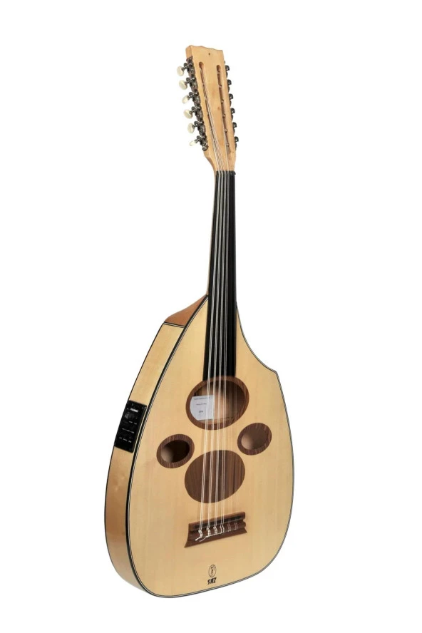 Saz Af3k Arap Flat Elektro Ud Kelebek Gitar Burgulu EQ