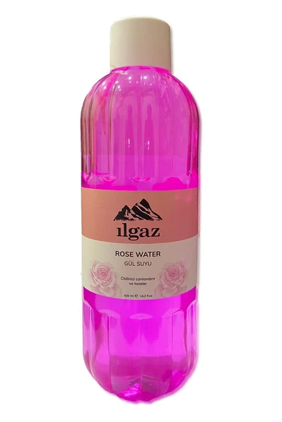 Doğal Gül Suyu 400 Ml - Cilt İçin Tonik Etkili Saf ve Doğal Bakım