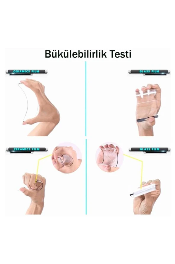 Poco X3 NFC Ekran Koruyucu 9D Seramik Nano Kırılmaz Cam - 4