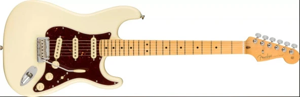 Fender American Professional Iı Stratocaster Akçaağaç Klavye Olympic White Elektro Gitar