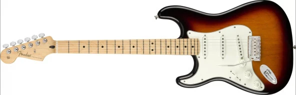 Fender Player Stratocaster Akçaağaç Klavye 3-color Sunburst Solak Elektro Gitar