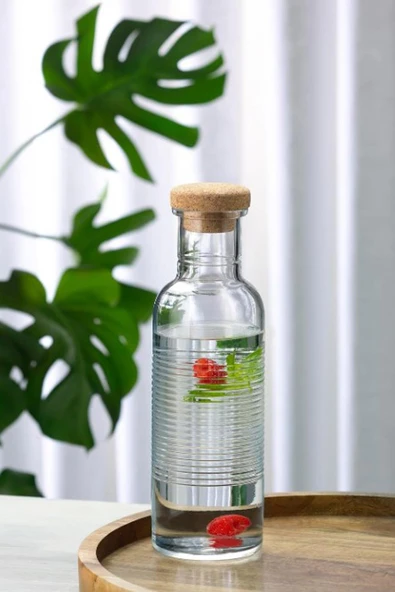 Paşabahçe 80352 Hoop Mantar Kapaklı Şişe 1000cc ürün görseli