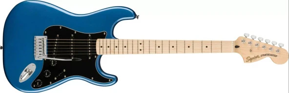 Squier Affinity Stratocaster Akçaağaç Klavye Lake Placid Blue Elektro Gitar