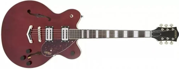 Gretsch G2622 Streamliner Center Block Double-cut V-stoptail Laurel Klavye Broadtron Bt-2s Pickups Walnut Stain Elektro Gitar