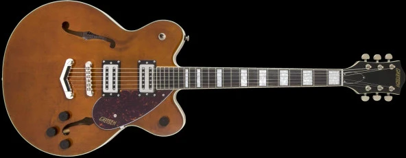 Gretsch G2622 Streamliner Center Block Double-cut V-stoptail Laurel Klavye Broadtron Bt-2s Pickups Single Barrel Stain Elektro Gitar