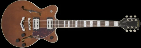 Gretsch G2655 Streamliner Center Block Jr. Double-cut V-stoptail Laurel Klavye Single Barrel Stain Elektro Gitar