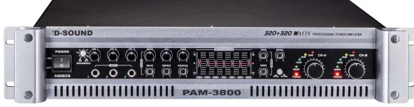 D-sound  Pam-3800 Mixer Amplifier